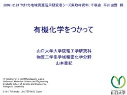 化学Ⅱ - 山口大学