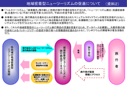 （資料2）ニューツーリズムの促進について