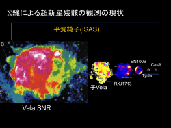 X線による超新星残骸の観測の現状
