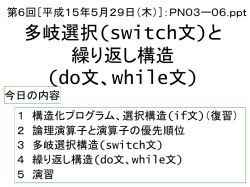 プログラミング入門2003