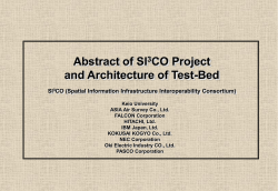 SI 3 CO (Spatial Information Infrastructure Interoperability Consortium
