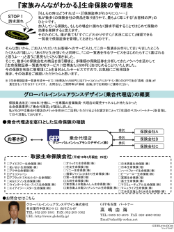 グローバルインシュアランスデザイン（乗合代理店）