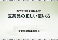 医薬品の正しい使い方2（6415KB