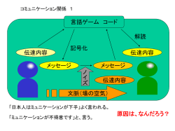 コミュニケーション論