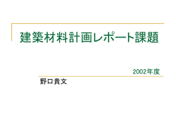 屋根・屋根材料