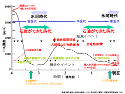 過去4億年分