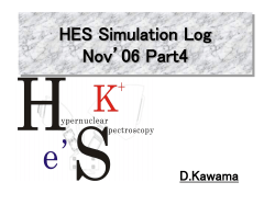D.Kawama HES Simulation Log Nov`06 Part4