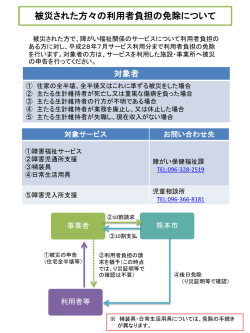 利用料の取扱い - 熊本市ホームページ