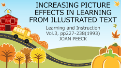 INCREASING PICTURE EFFECTS IN LEARNING FROM