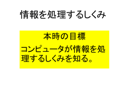 中央演算処理装置