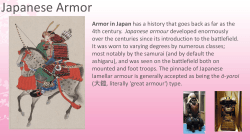 Armor in Japan - WordPress.com
