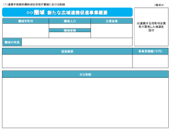 様式4：事業概要図