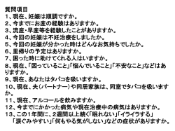 妊娠・中絶を繰り返している ・精神疾患がある