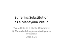 What is Suffering Substitution?