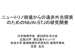 JPS20130326 - HEP Tsukuba Home Page 筑波大学 素粒子実験