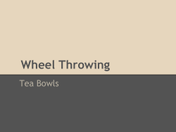 What is a tea bowl?