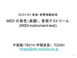 MIDI-instrument