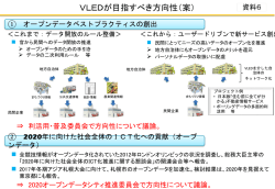 資料6 VLEDが目指すべき方向性について（案）（PPTX）