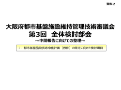 資料2 都市基盤施設長寿命化計画