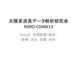 NSRO-CDAW13