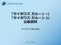 管理することができます。 - 「cybozu.com」サービス一覧