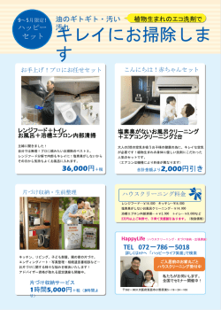 レンジフード＋トイレ お風呂＋浴槽エプロン内部清掃