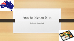 Aussie-Bento Box