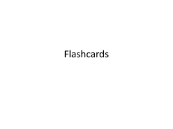 Flashcards