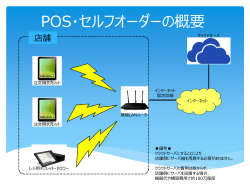 POS・セルフオーダーの概要 - F