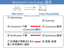New: Bluetooth Low Energy解説スライド