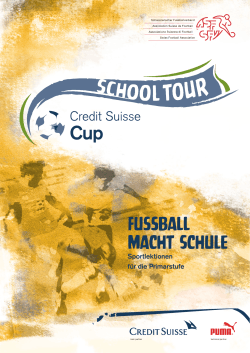 Fussball macht Schule - Schweizerischer Fussballverband