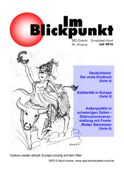 Im Blickpunkt Juli 2016-online - SPD Eimsb&uuml;ttel-Nord