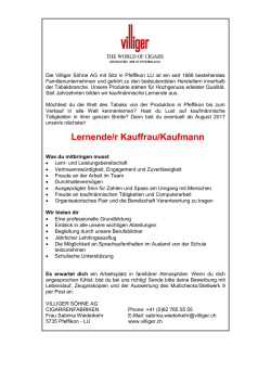 Lernende/r Kauffrau/Kaufmann
