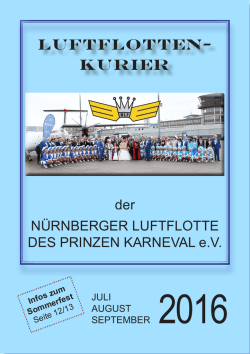 Downloadbereich - N&uuml;rnberger Luftflotte des Prinzen Karneval