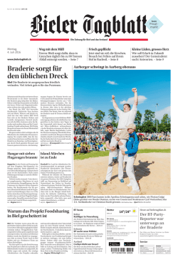 festbericht bieler tagblatt