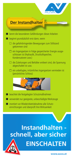 Instandhalten