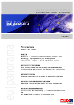 EU-Panorama als