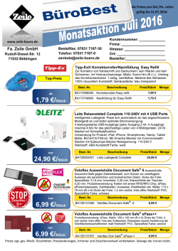 geht´s zur aktuellen Monatsaktion