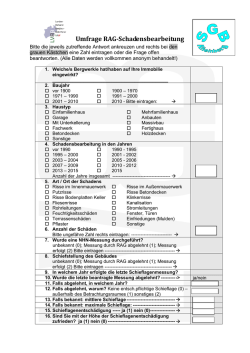 Umfrage RAG v2.1 sgb