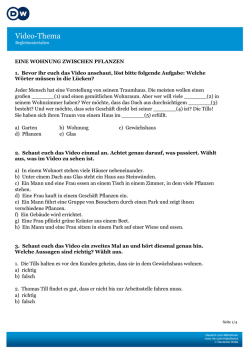 Video-Thema - Deutsche Welle