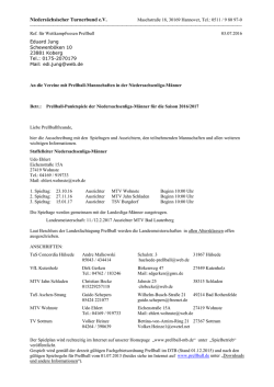 Niedersachsenliga-M&auml;nner