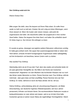 Herr Gr&ouml;ttrup setzt sich hin