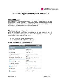 LG Joy update - handytechnik