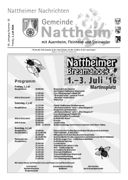 Programm - Nattheim