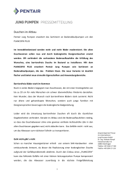 Duschen im Altbau