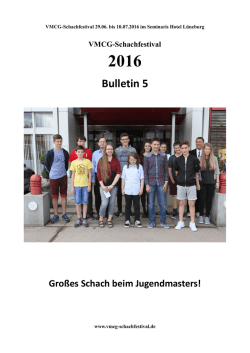 Bulletin 5 - VMCG Schachfestival