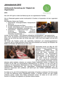 Jahresbericht 2015