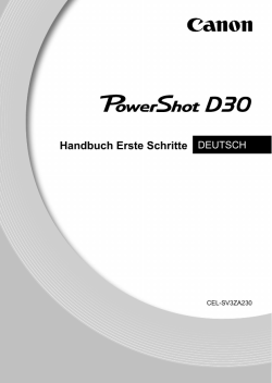 Handbuch Erste Schritte