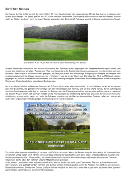 Lesen Sie hier weiter - Golfclub Schloss Westerholt eV
