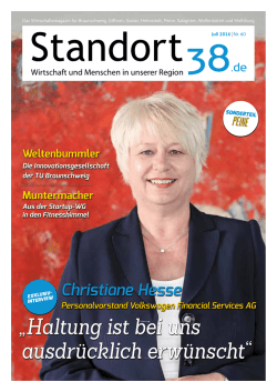 Haltung ist bei uns ausdr&uuml;cklich erw&uuml;nscht